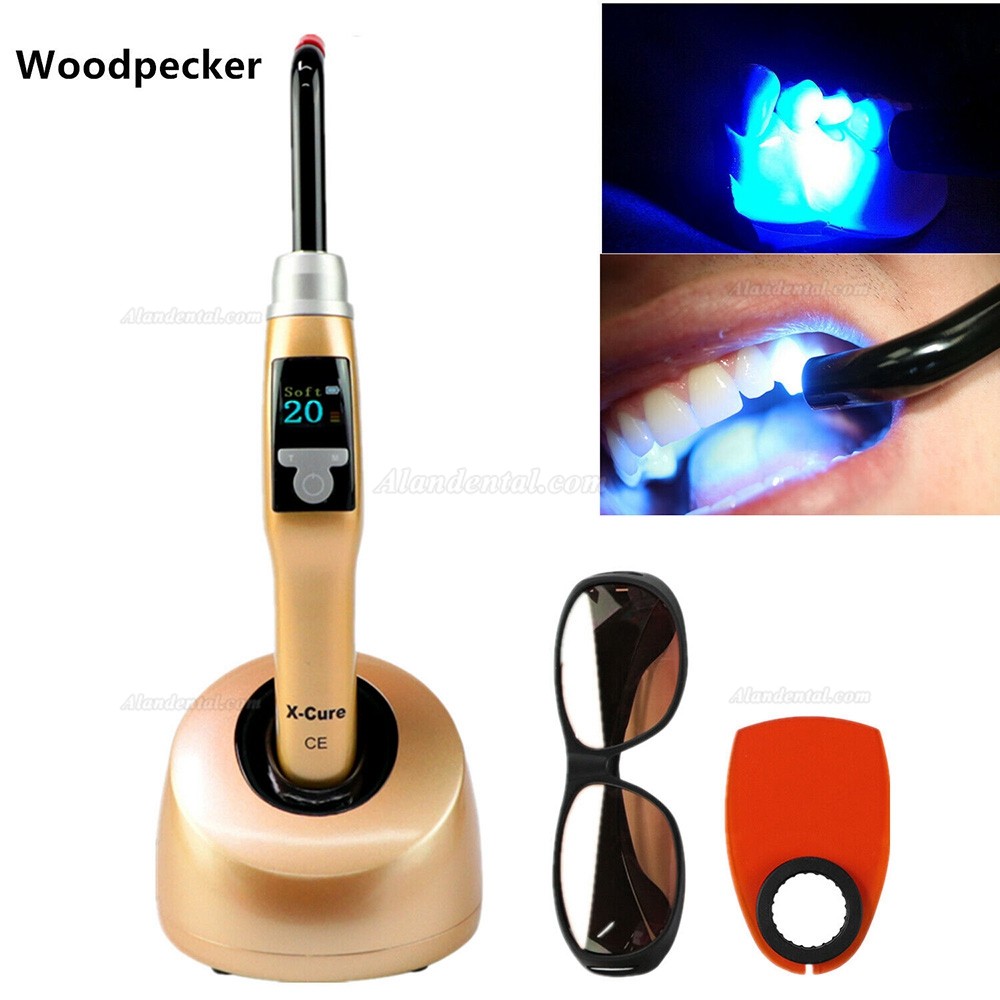 Woodpecker X-Cure Dental 1 Sec Curing Light Lamp with Caries Detector